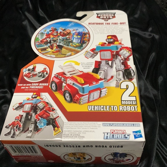 HASBRO- TRANSFORMERS- HEATWAVE THE FIRE-BOT 🆕 COLLECTOR CONDITION - Picture 4 of 16